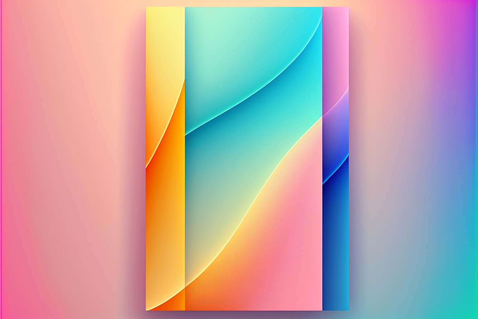 simple gradients pastel colors, photorealistic --v 4 --ar 3:2